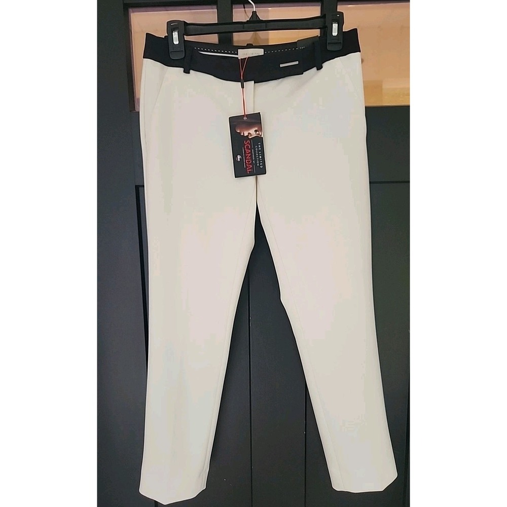 NEW The Limited Scandal Collection Handle Pant Sz 2 Dress Pant Cropped Low Rise